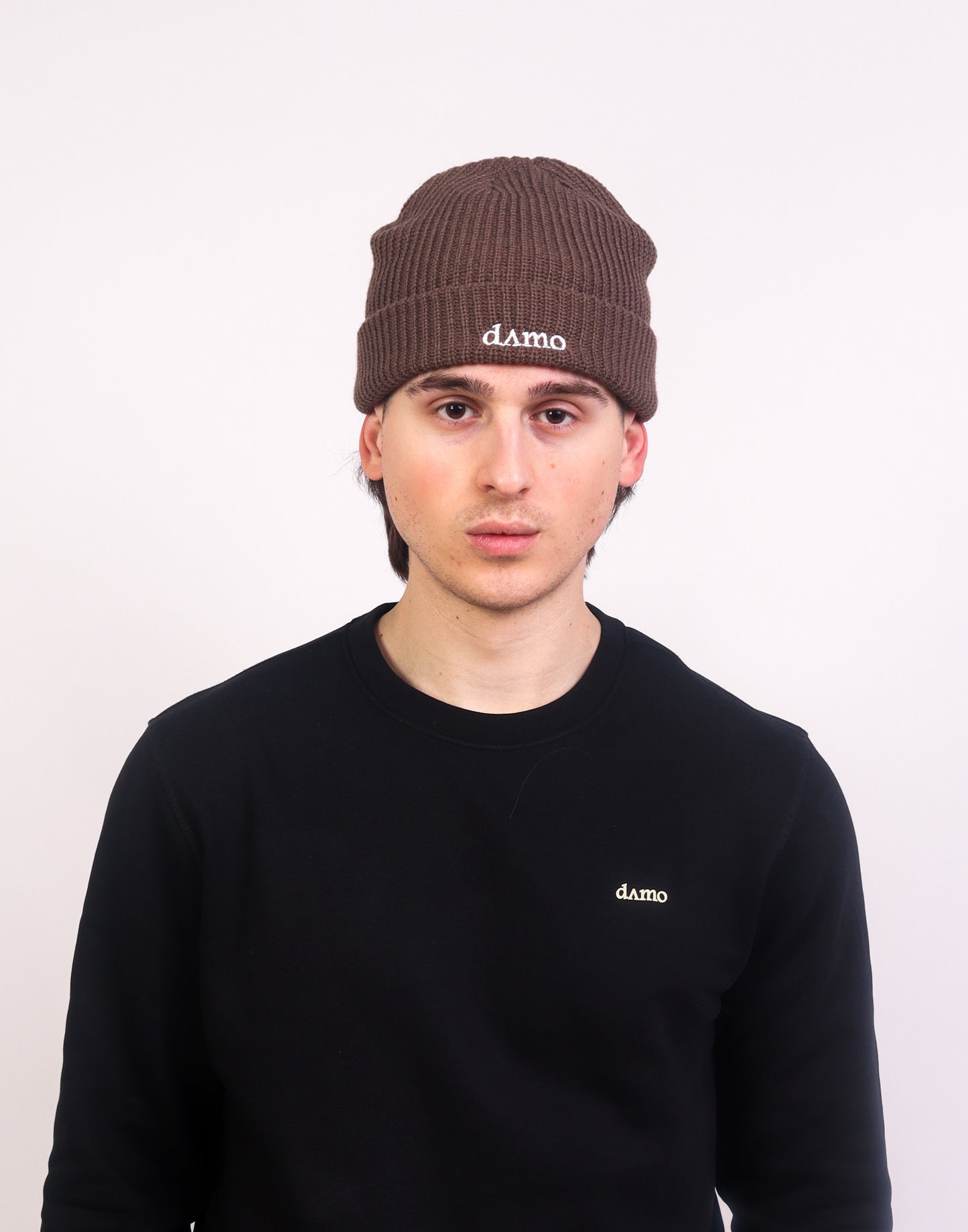 Original Logo Beanie (Brown)