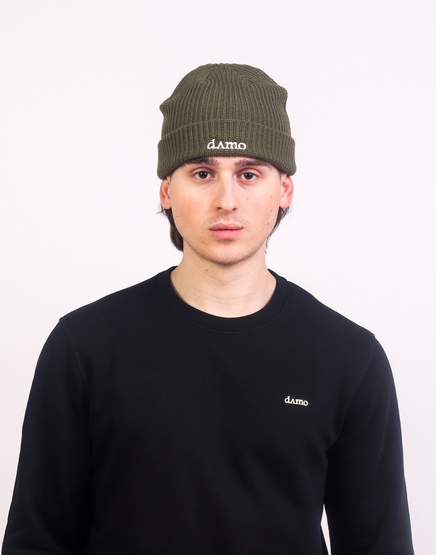 Original Logo Beanie (Olive)